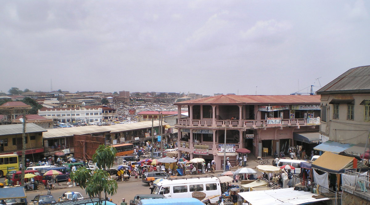 Downtown Kumasi, Ghana, Kumasi, Ghana, 2008