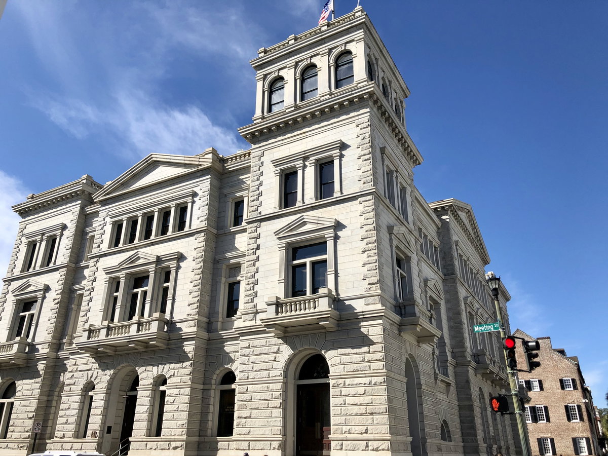 US Post Office and Courthouse, French Quarter, Charleston, SC, Charleston, South Carolina, USA, 2019