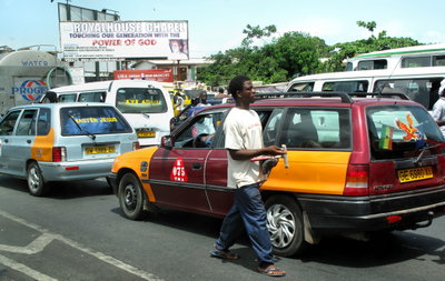Accra Traffic, Accra, 2009
