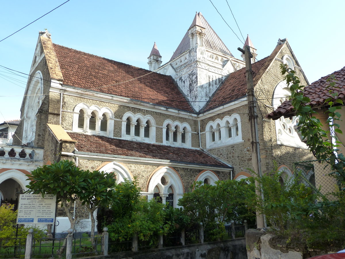 All saints Church @ Galle fort, Galle, Sri Lanka, 2011