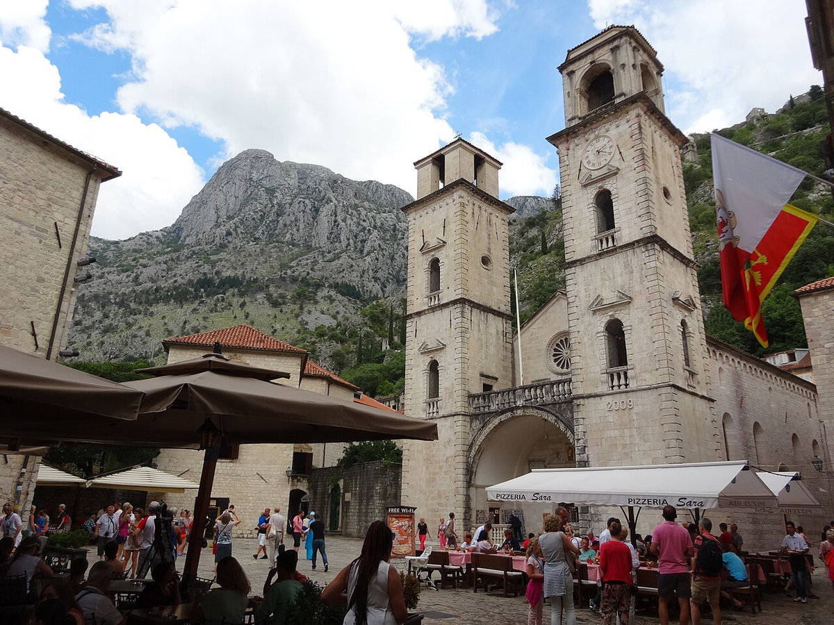 Marktplatz Kotor, Kotor, Montenegro, 2014