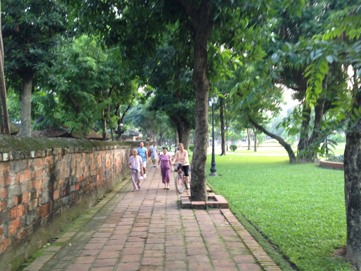 Vườn hoa Quốc Tử Giám, Hà Nội 008, Hanoi, Vietnam, 2015