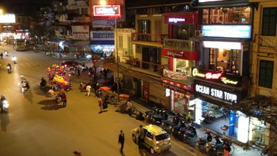 Old Quarter at night, Hanoi, Vietnam, Hanoi, 2012