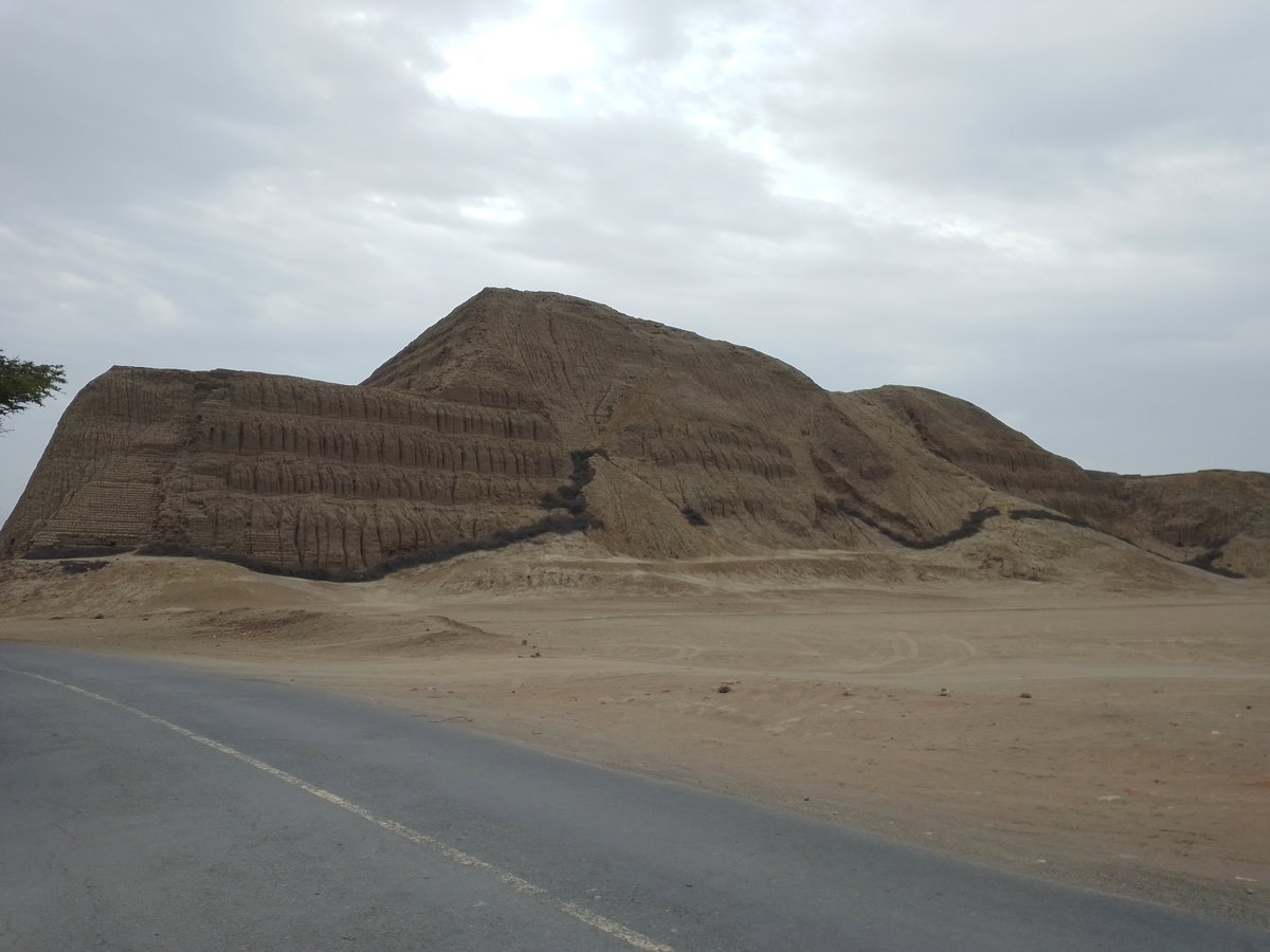 Huaca de Sol, Trujillo, Peru, 2021
