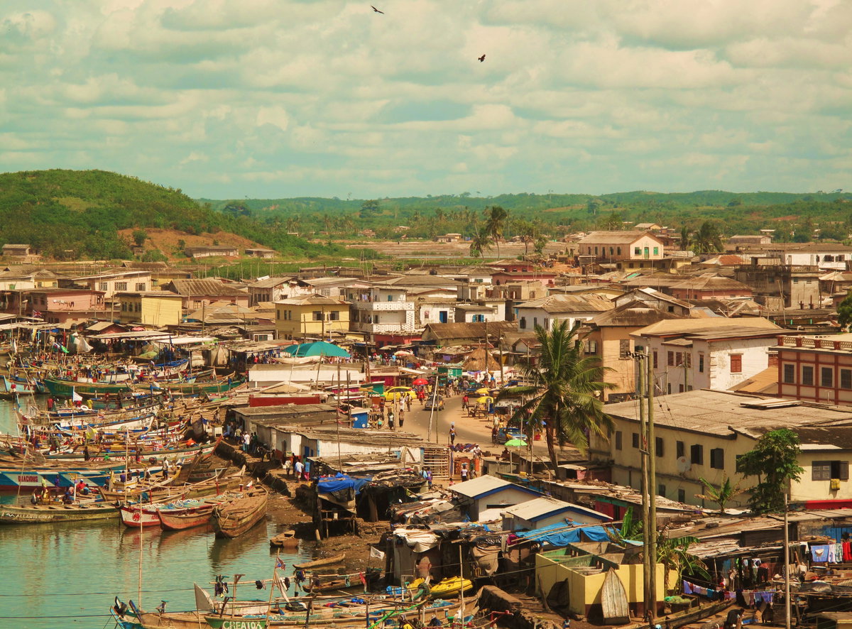 Elmina harbor, Elmina, Ghana, 2009