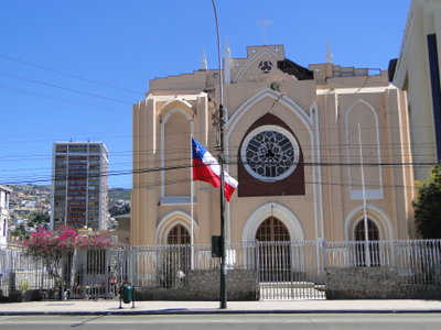 Iglesia de los Doce Apóstoles-Frontis 05, Valparaíso, 2012