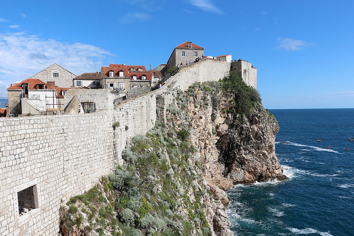 City walls of Dubrovnik 01, Dubrovnik, Croatia, 2019