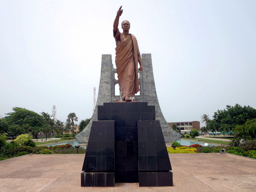 Kwame Nkrumah Statue, Accra, Ghana, 2015