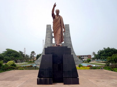 Kwame Nkrumah Statue, Accra, 2015