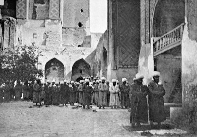 Медресе Улугбека. Намаз, Samarkand, 1890