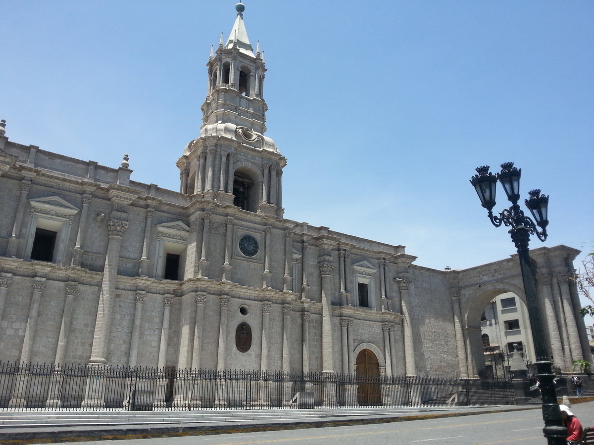 Cathédrale Notre-Dame d'Arequipa, Pérou, Arequipa, Peru, 2014