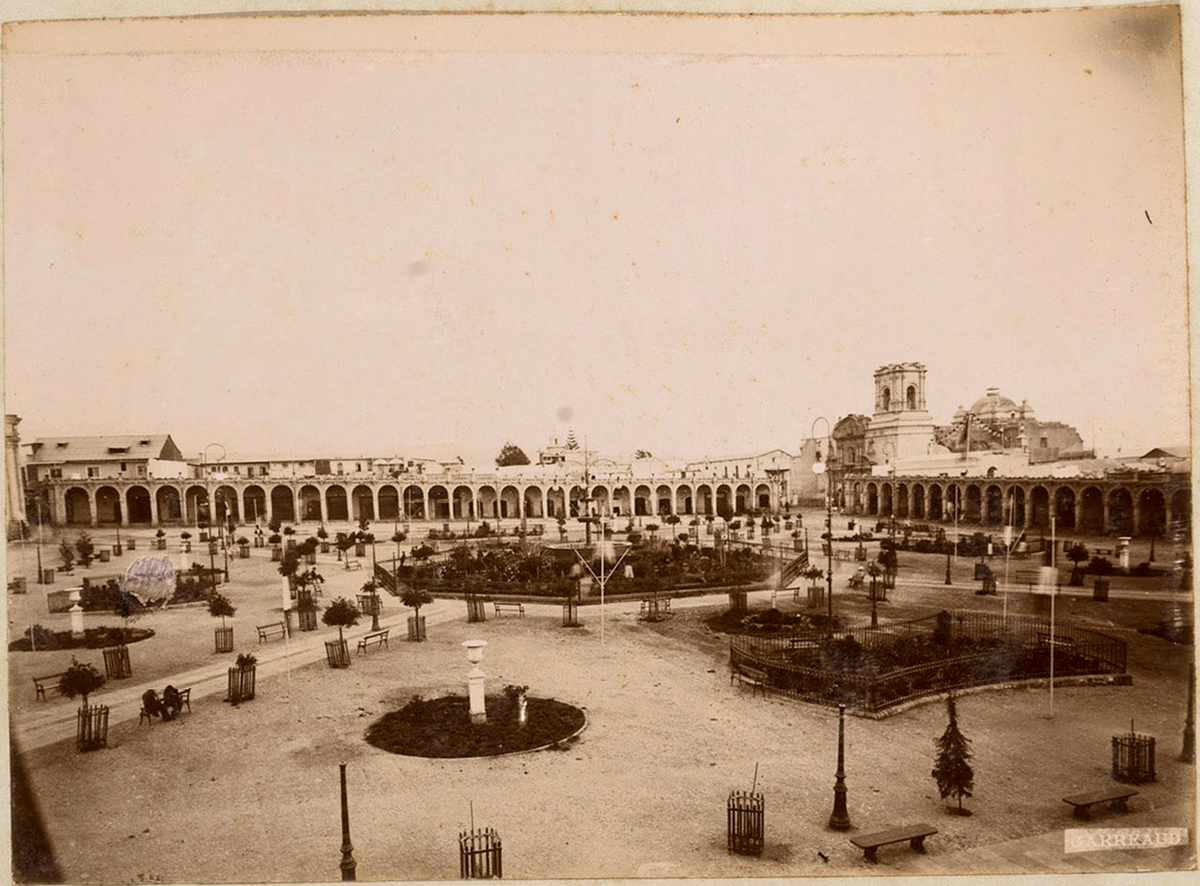 N° 279. Arequipa, Plaza principal, Arequipa, Peru, 1900