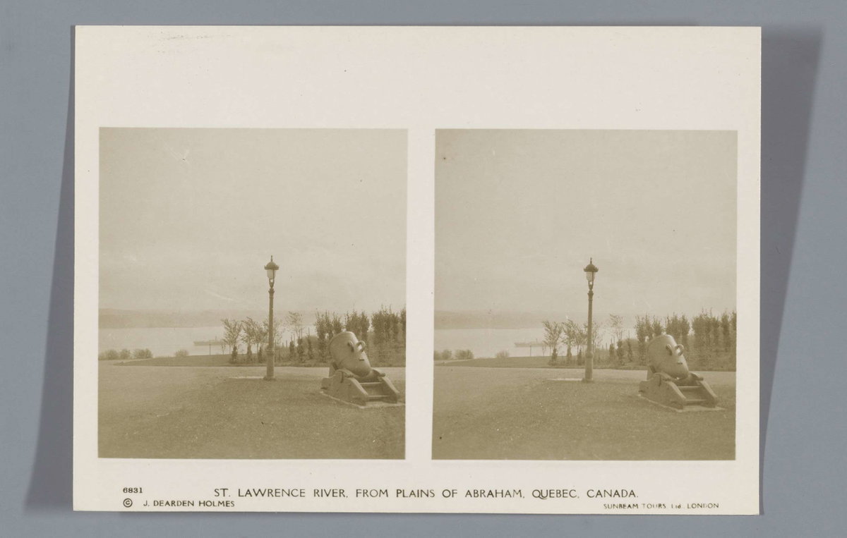 EU: St. Lawrence River, Plains of Abraham, Quebec, Canada (1930), Quebec City, Canada, 1930