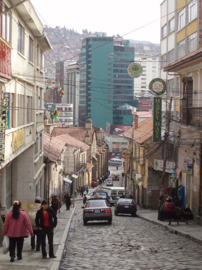 Paisaje urbano, La Paz, 2008