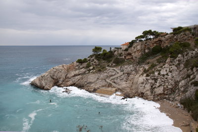 View from our room day, Dubrovnik, 2009