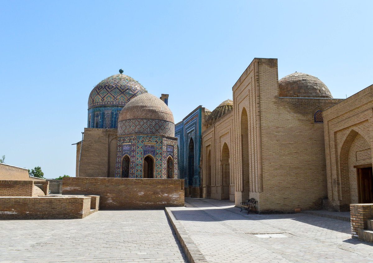 Shohi Zinda Ensemble, Samarkand, Uzbekistan, 2015