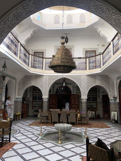 Paths of the ancient city of Marrakesh, Marrakech — photos through time