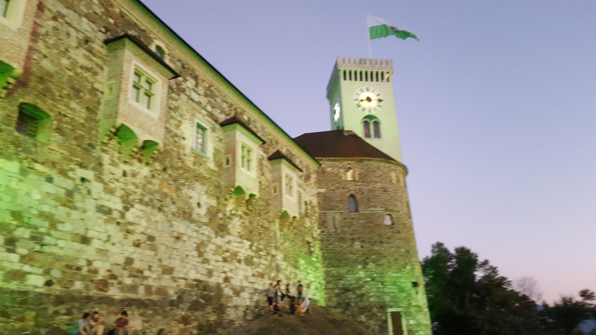 Late castle climbs, Ljubljana, Slovenia, 2016