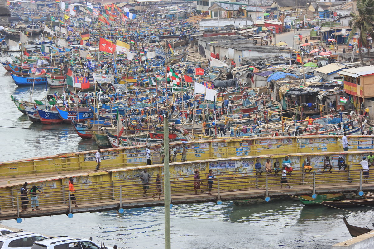 Boat Market, Elmina, Ghana, Elmina, Ghana, 2013