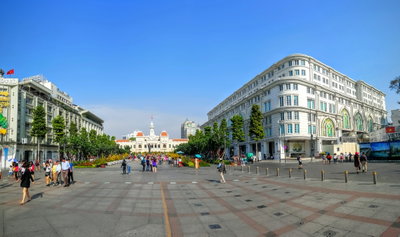 Quang truong di bo Nguyen hue, tet Nghé, Quận 1, TPHCM, Việt Nam, Ho Chi Minh City, 2016