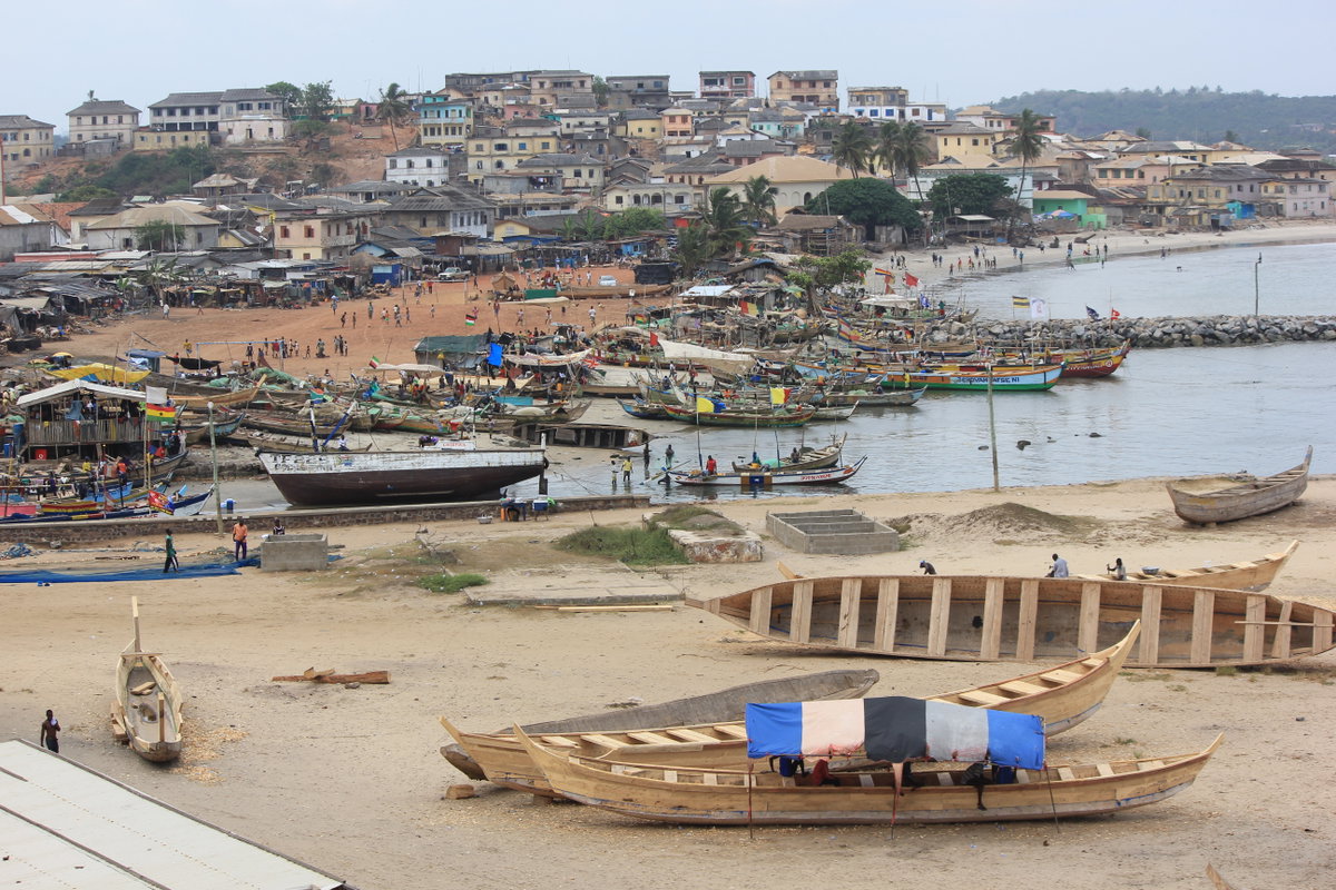 Beach at Elmina, Ghana, Elmina, Ghana, 2013