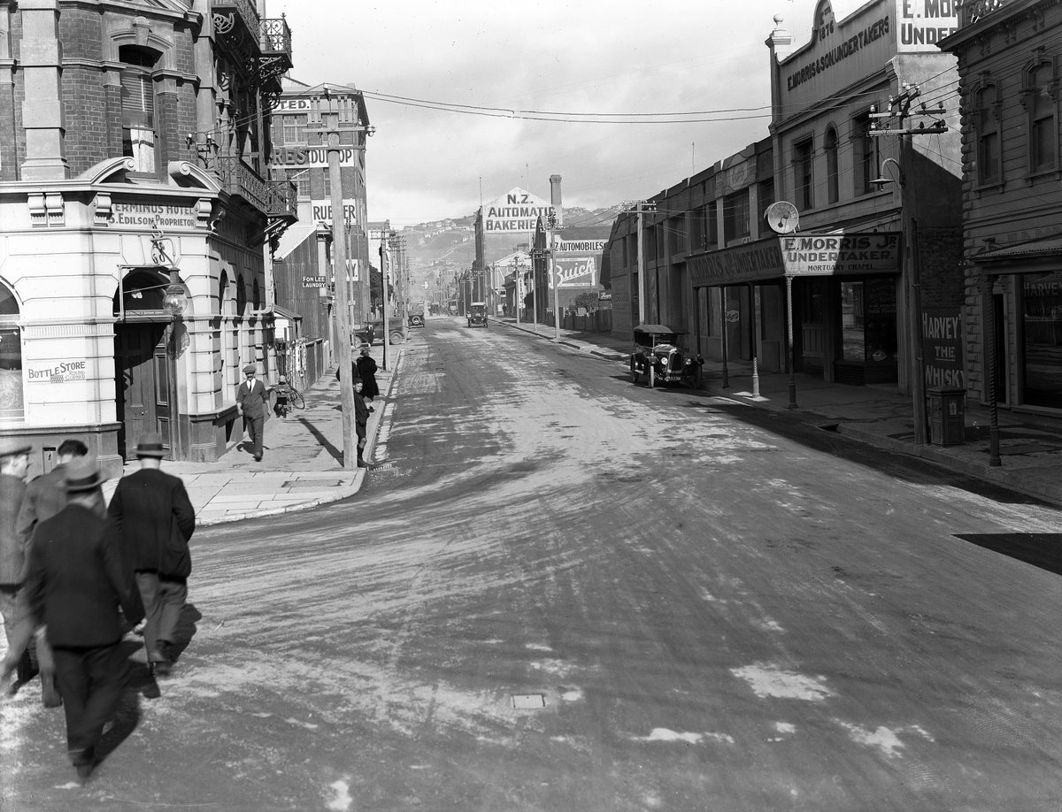 Taranaki Street, Wellington, (ca 1925), Wellington, New Zealand, 1925