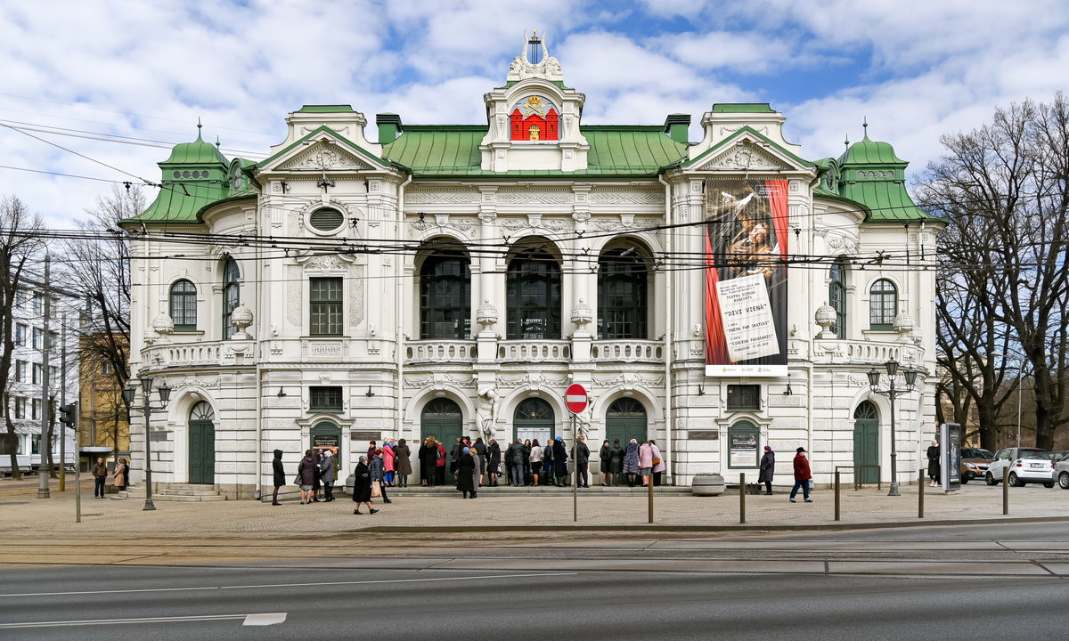 Riga Latvian National Theatre, Riga, Latvia, 2019