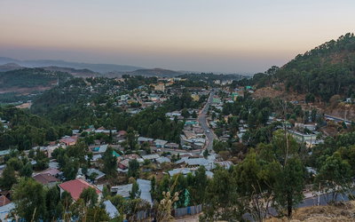 ET Gondar Goha Hotel hill, Gondar, 2018