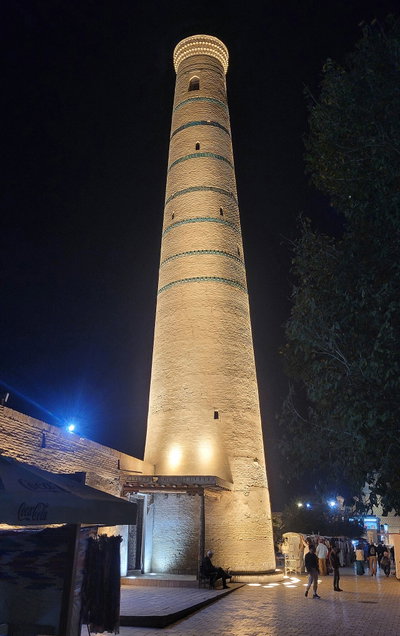 Minaret of Juma Mosque (Khiva), Khiva, 2023