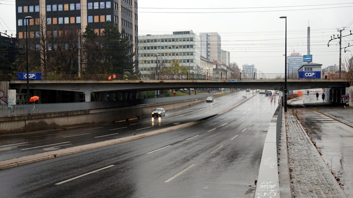 Bodoči bivši nadvoz nad Dunajsko cesto, Ljubljana, Slovenia, 2023