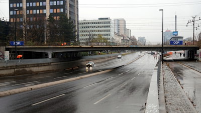 Bodoči bivši nadvoz nad Dunajsko cesto, Ljubljana, 2023