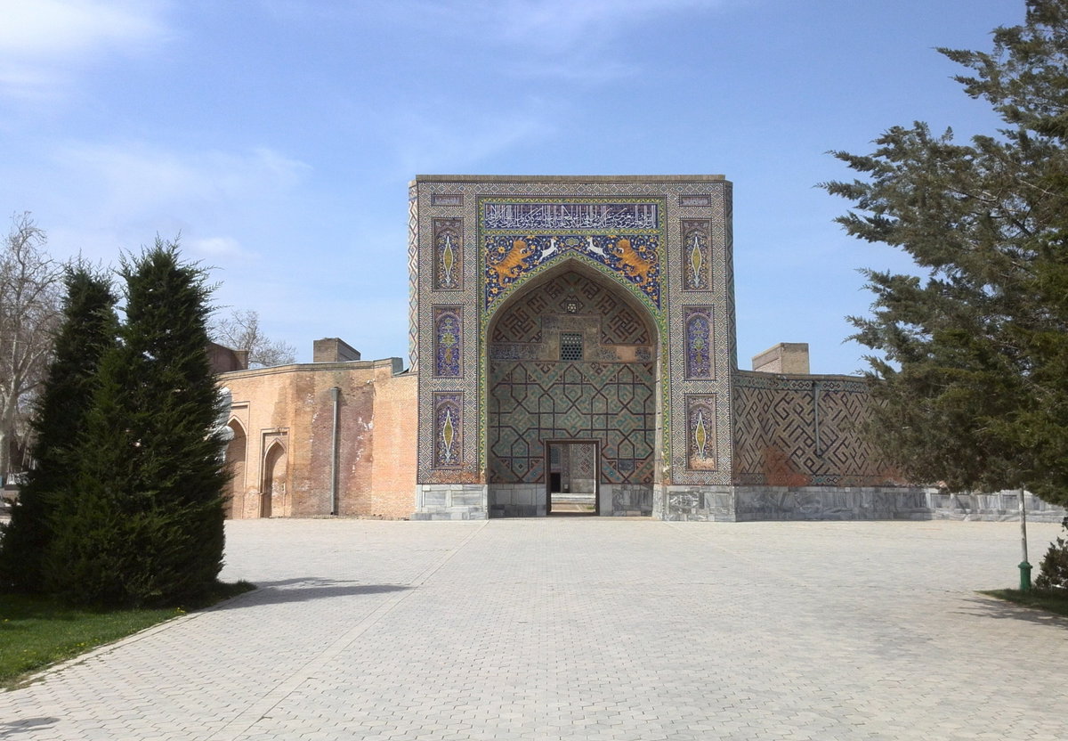 Khoja Ahrar entrance, Samarkand, Uzbekistan, 2022