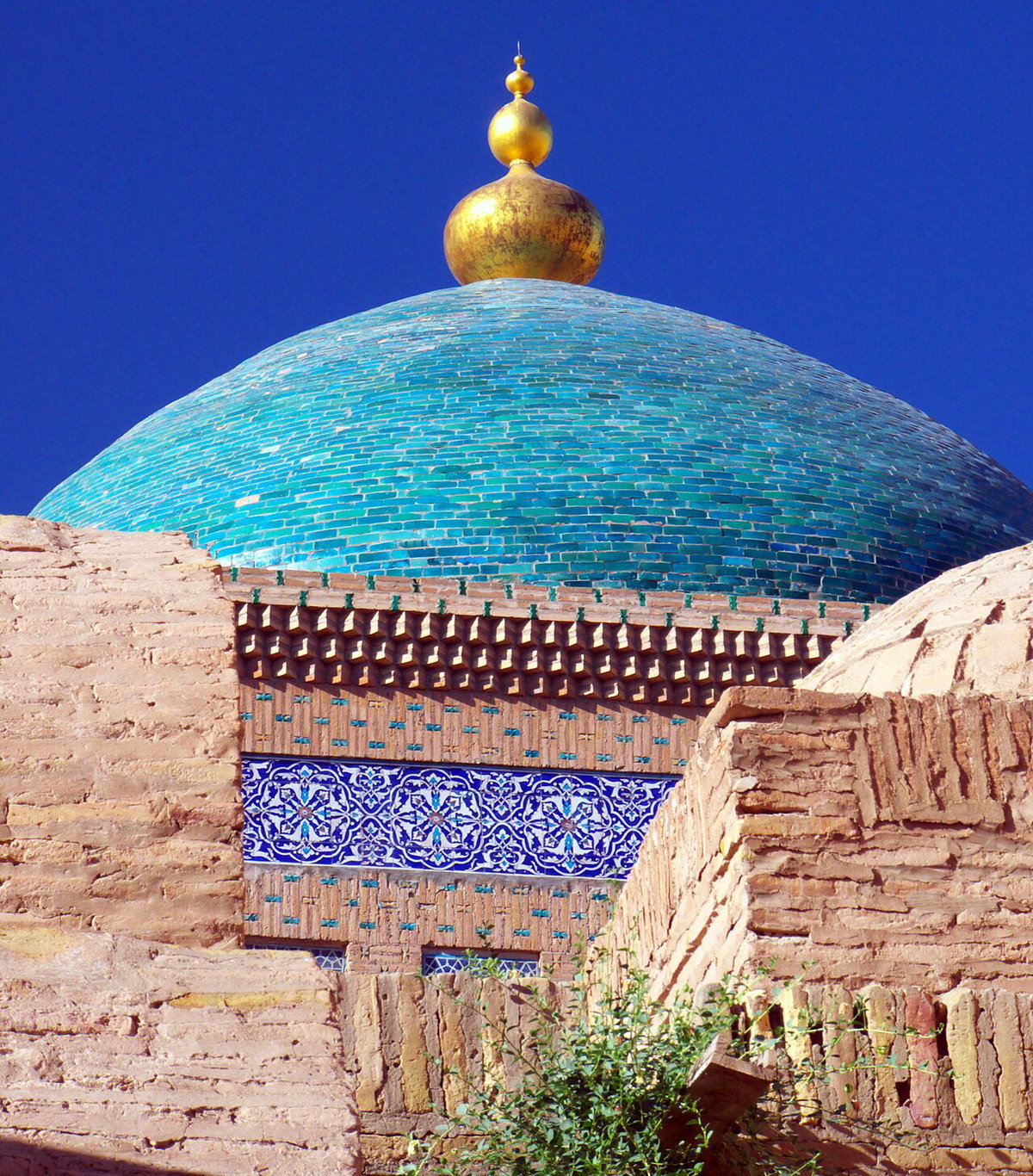 Pakhlavan Mahmoud Mausoleum, Khiva, Khiva, Uzbekistan, 2010