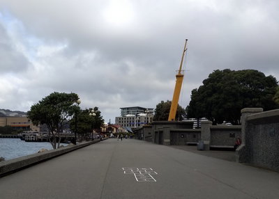 Promenade at Frank Kitts Park, Wellington, 2021