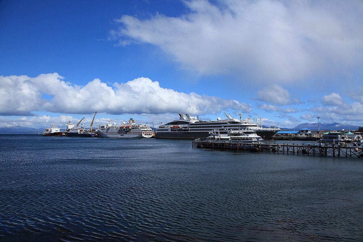 Ushuaia harbour, Ushuaia, Argentina, 2011