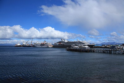 Ushuaia harbour, Ushuaia, 2011