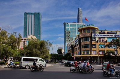 Nguyen Hue Boulevard, Ho Chi Minh City, 2012