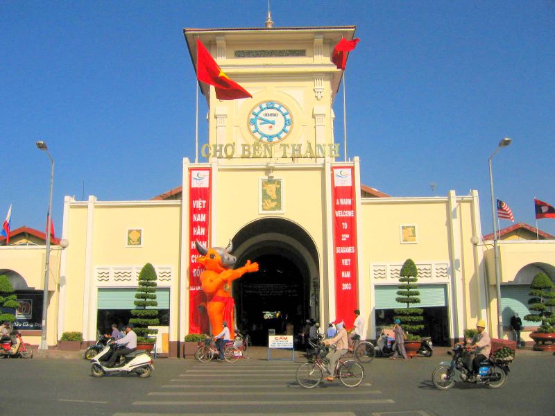 Ben Thanh market, Ho Chi Minh City, Vietnam, 2003