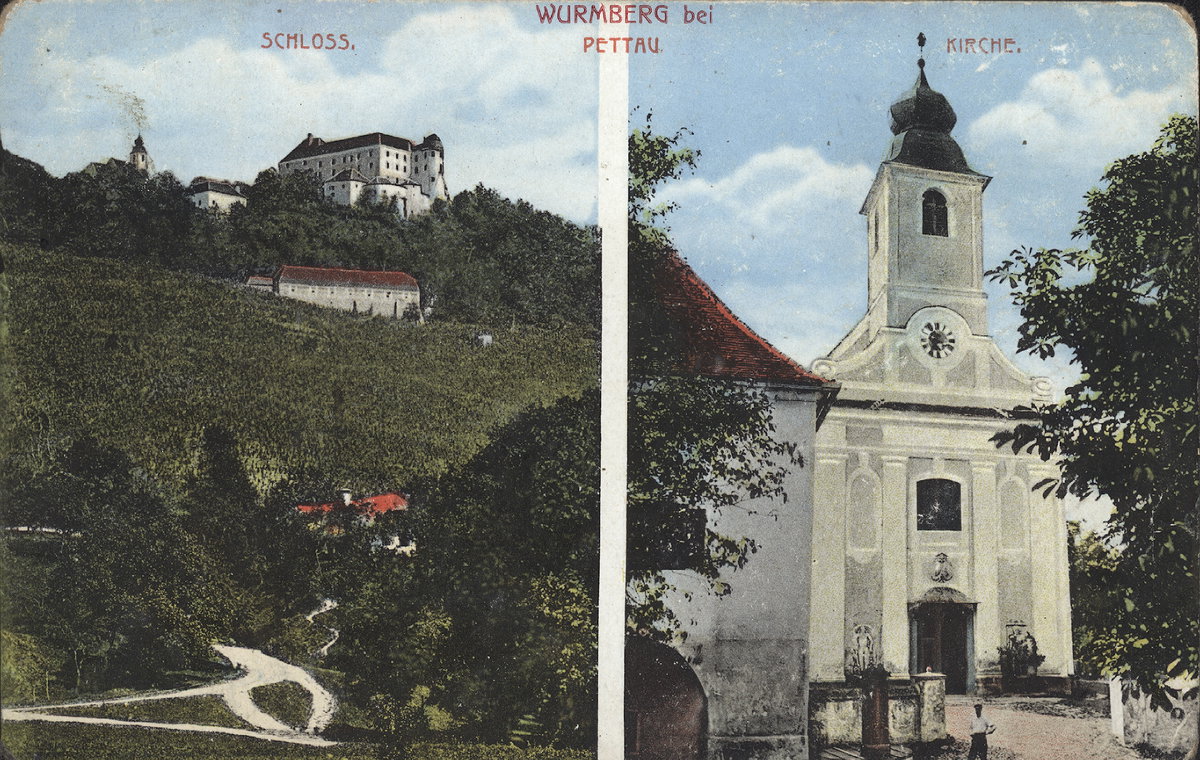 EU: Wurmberg bei Pettau (1900), Vurberg, Slovenia, 1900