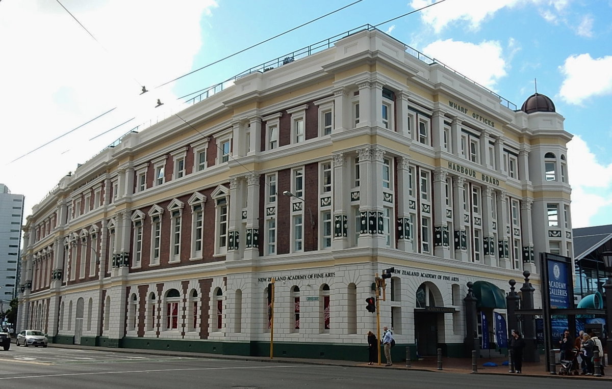 Harbour Board bldg Academy of Fine Arts, Wellington, New Zealand, 2016