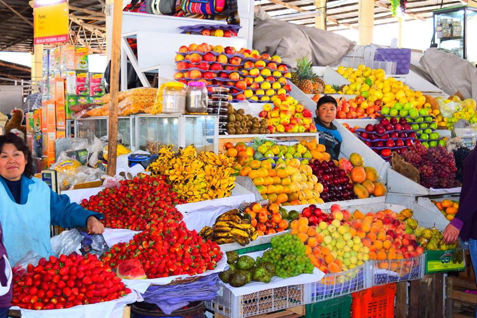Fruits, Cusco, Peru, 2016