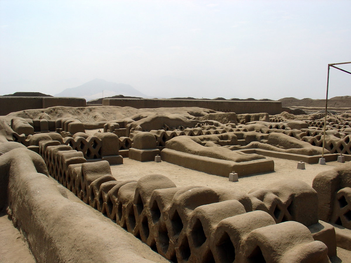Chan Chan Août 2007 - Secteur Administratif, Trujillo, Peru, 2007