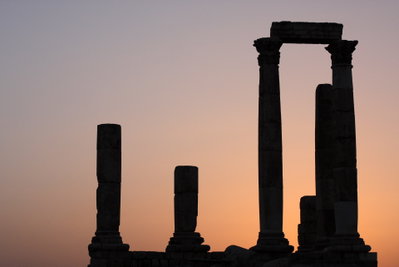 Temple of Hercules, Amman Citadel, Jordan, Amman, 2010