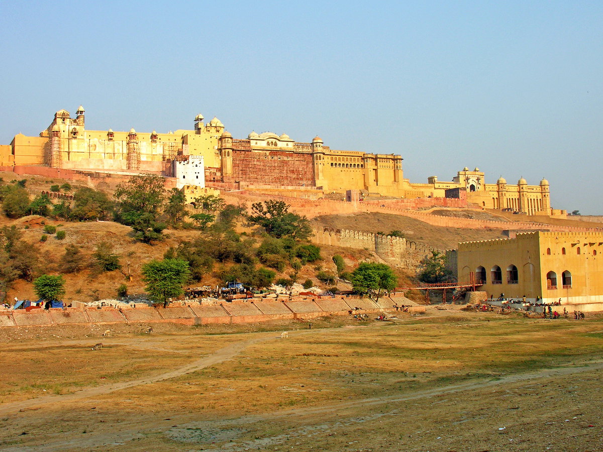 East side of the Amber Fort, Jaipur, Rajasthan, India (2007), Jaipur, India, 2007