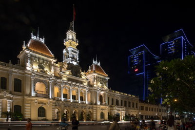 Town Hall In Hcmc, Ho Chi Minh City (Saigon), 2017