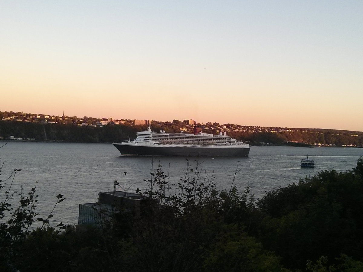 Le Queen Mary II à Québec, Quebec City, Canada, 2013