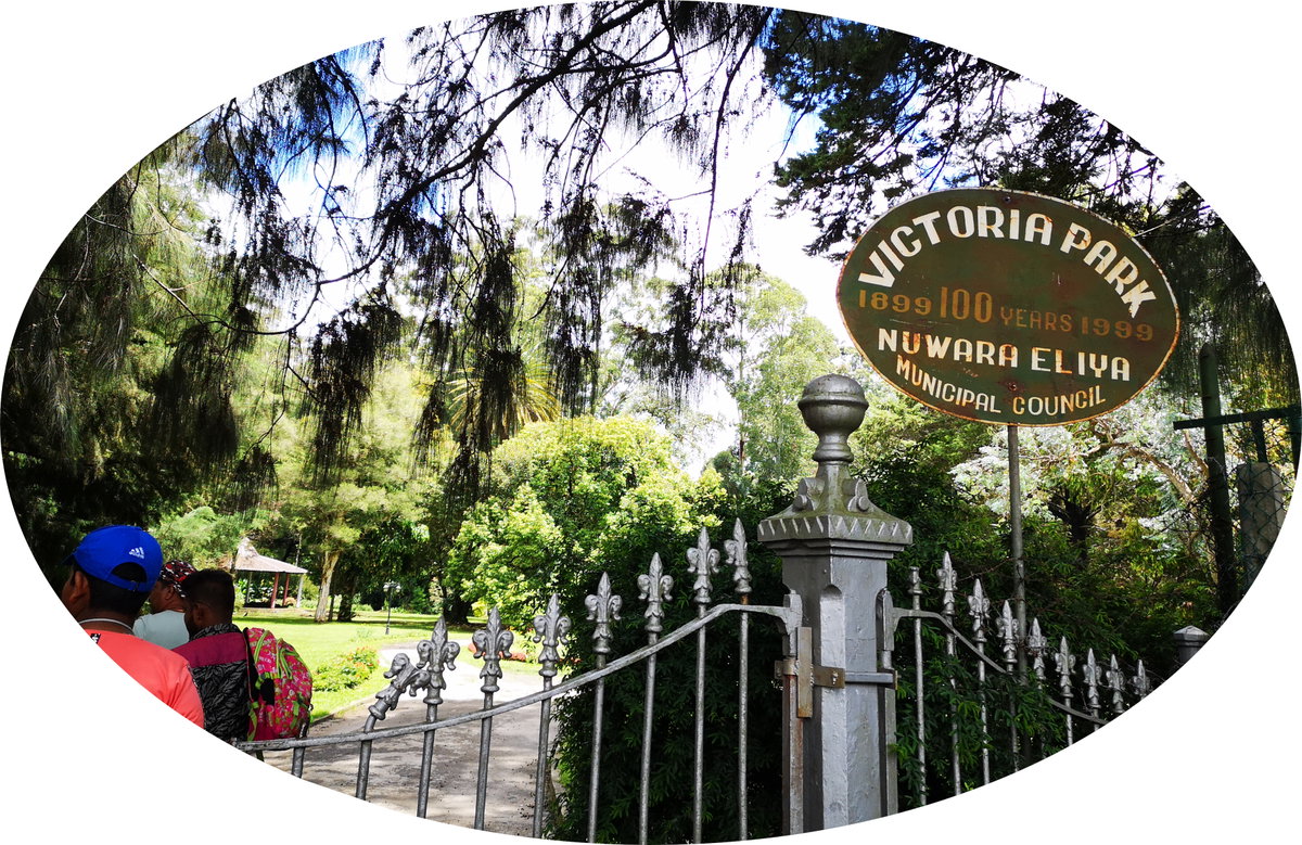 Entrance to Victoria Park in srilanka, Nuwara Eliya, Sri Lanka, 2020