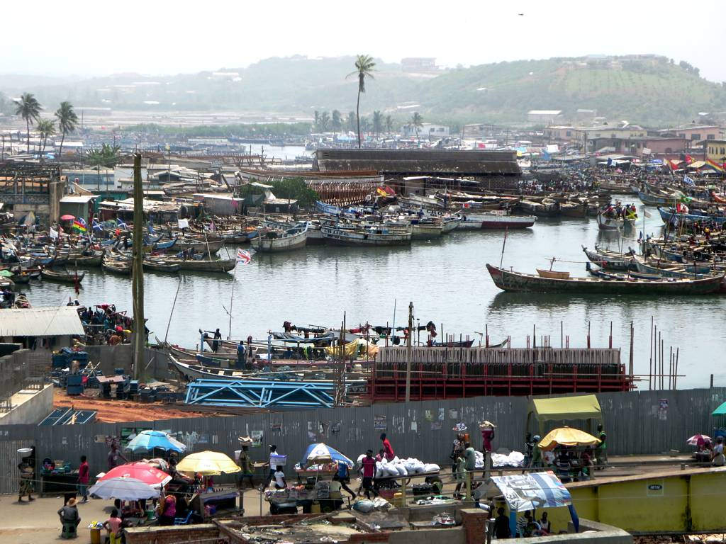 Benya Lagoon at Elmina, Elmina, Ghana, 2015