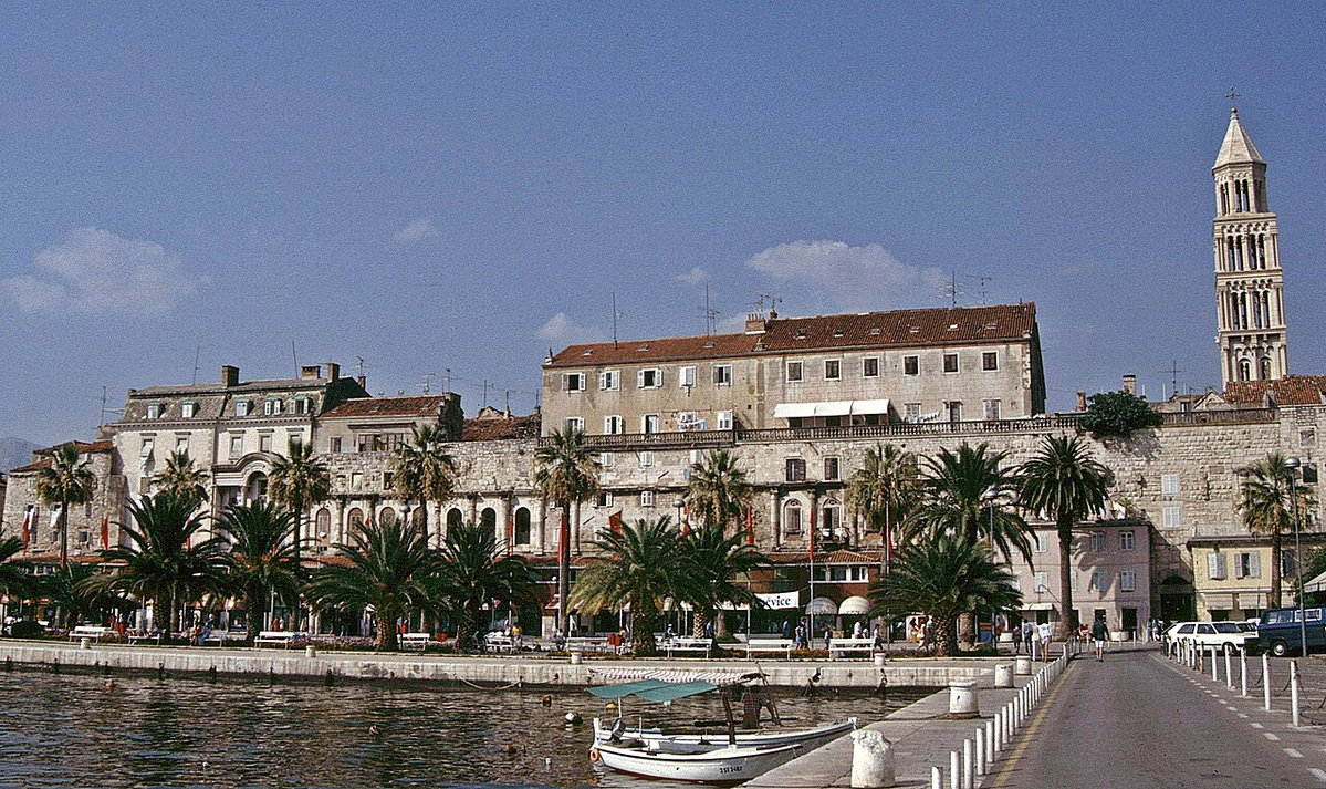 Ju Split Riva, Split, Croatia, 1989
