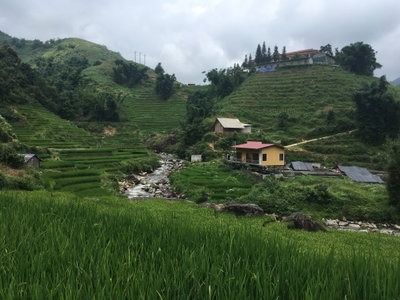 Stream in Lao Chải 2, Sa Pa, 2018